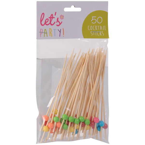 SET OF 50 COCKTAIL TOOTHPICKS 8 CM