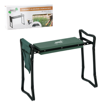GARDEN KNEELER STOOL GREEN 59 x 27.5 x 49 CM