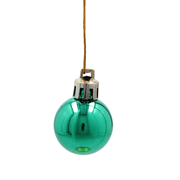 KPL. 72 OZDÔB NA VIANOČNÝ STROM 3 CM MIX FARIEB *5850