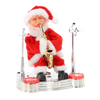 SANTA CLAUS WITH SAX - PLAYING 20 CM