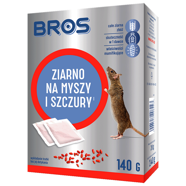 ZIARNO NA MYSZY I SZCZURY 140G*8223