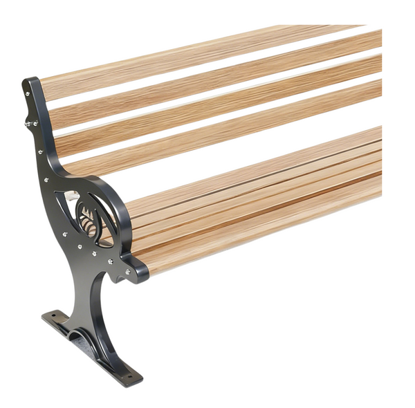 HLINÍKOVÁ ZAHRADNÁ ŁAWKA OGRODOWA ALUMINIOWA "CHARLOTTE" 150 x 58 x 74 CM"CHARLOTTE" 150 x 58 x 74 CM *4096