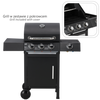 GRILL GAZOWY 3+1 Z REDUKTOREM 10,3kW