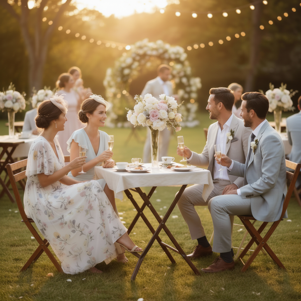 STÓŁ TURYSTYCZNY SKŁADANY 61.5 x 61.5 x 73 CM BRĄZOWY