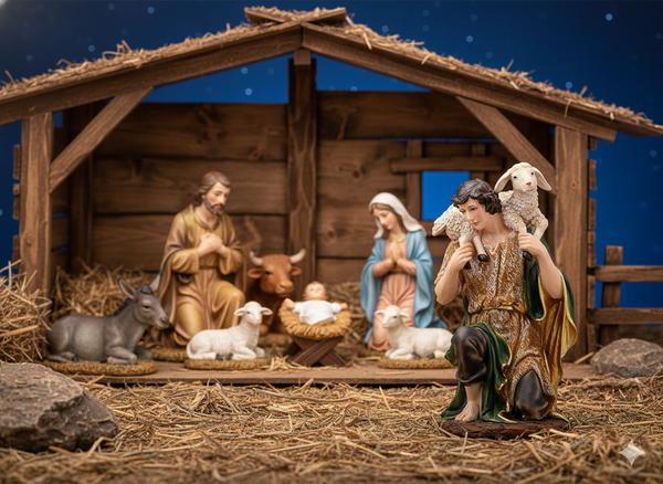 FIGURA PASTERZ 36 x 42 x 77 CM (106,68 CM) polyresin *2924