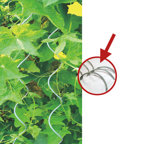 BÂTA SPIRALĂ DIN ALUMINIU 10 MM x 150 CM *8082