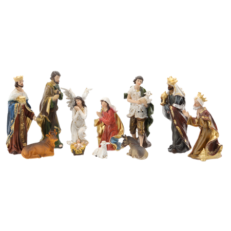 KPL. FIGUR BOŻONARODZENIOWYCH 11 EL. 21 CM *6777