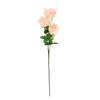 RAMĂ ARTIFICIALĂ - RUJĂ CU TREI FLORI 62 CM MIX DE CULORI pachet=84 buc *3079