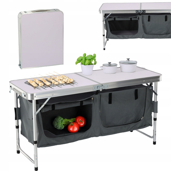 FOLDING CAMPING CABINET 120 x 47 x 68 CM