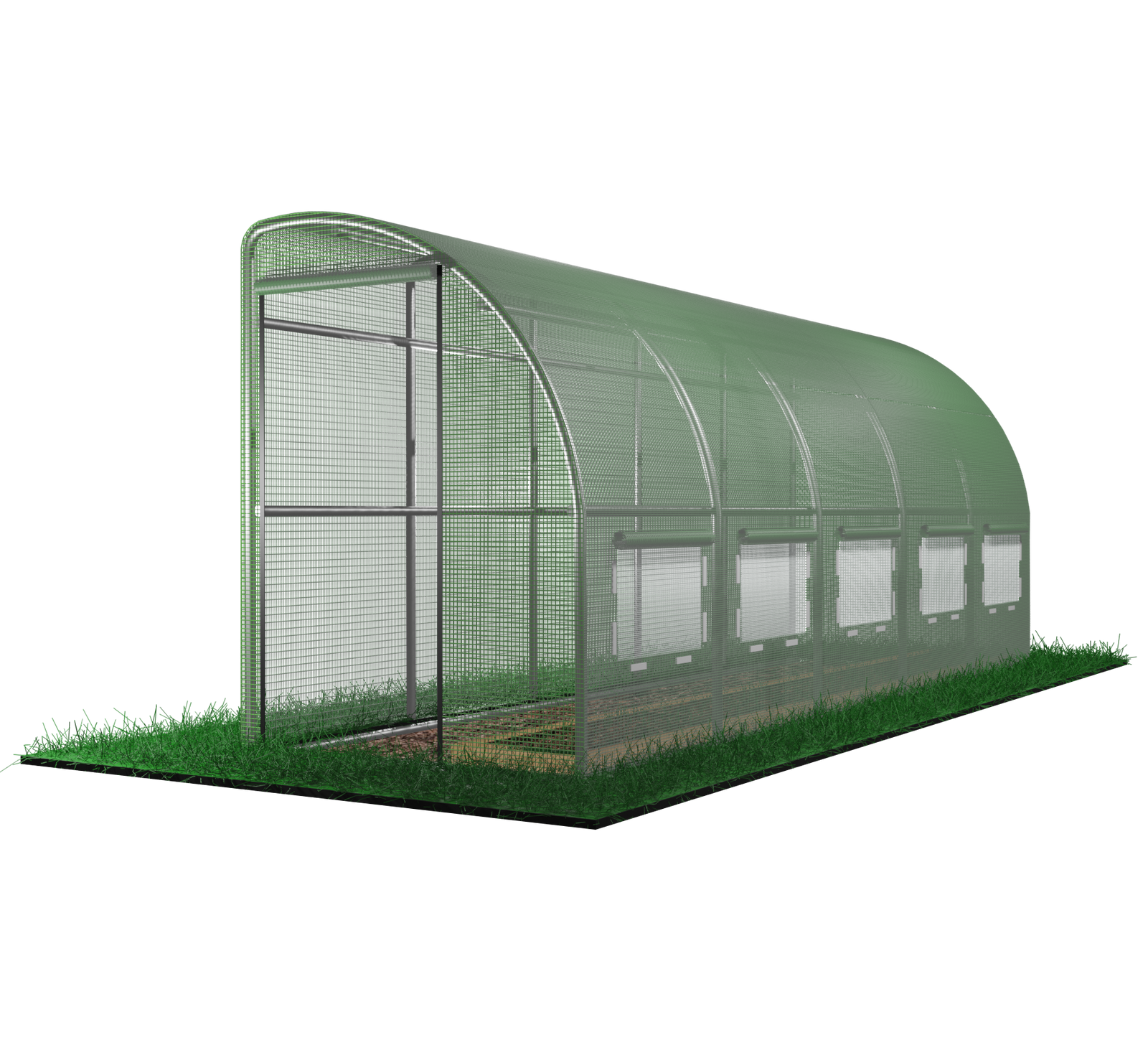 TUNEL FOLIOWY OGRODOWY 3 SEGMENTOWY "POŁÓWKA" ZIELONY 4X1,5X2 m pol_pl_TUNEL-FOLIOWY-OGRODOWY-3-SEGMENTOWY-POLOWKA-ZIELONY-4X1-5X2-m-1439-1032_1