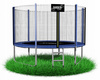 TRAMPOLÍNA 10FT 312 CM S REBRÍKOM A OCHRANNOU SIEŤOU *9870