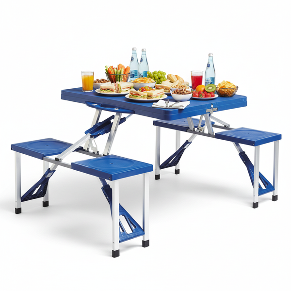 SET TOURIST - FOLDING TABLE WITH STOOLS *2712