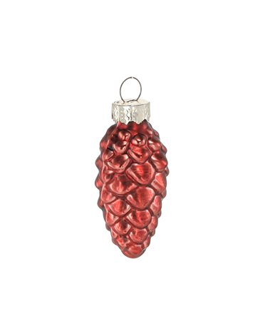 SET OF 16 CHRISTMAS TREE BAUBLES MIX COLORS 3 x 6 CM