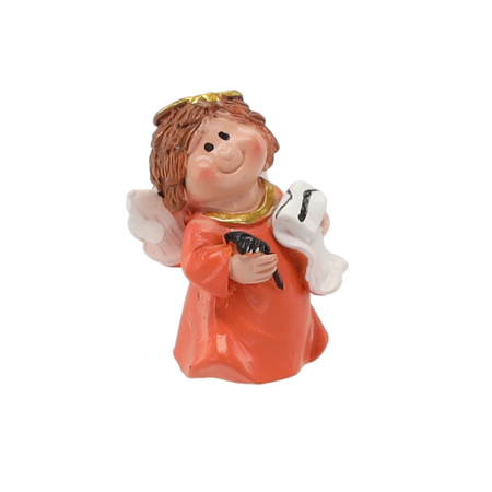 FIGURKA BOŻONAR. – ANIOŁEK MIX WZORÓW 3 x 3 x 5 CM opak=24 szt *5081