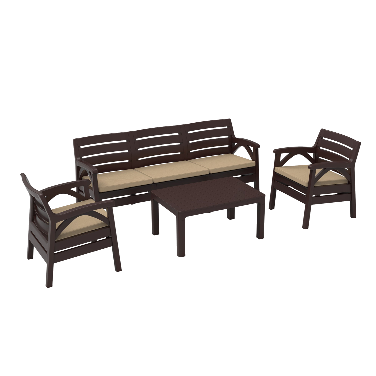 ZESTAW MEBLI OGRODOWYCH CAPPUCCINO "SANTANA" (2x FOTEL, ŁAWKA 3os.) pol_pl_ZESTAW-MEBLI-OGRODOWYCH-CAPPUCCINO-SANTANA-2x-FOTEL-LAWKA-3os-8670-9008_1