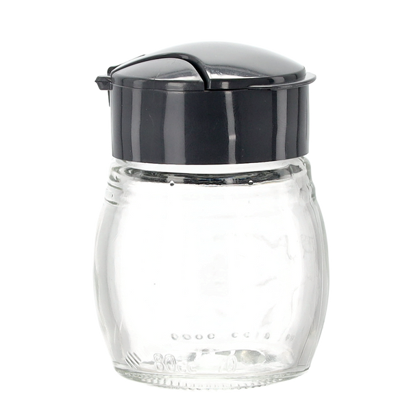 PRZYPRAWNIK SZKLANY 80 ML MIX KOLOR disp=36szt *2048