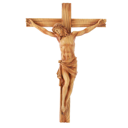 KRÍŽ VISIACE S FIGÚROU JEŽIŠA 24 x 6,5 x 36 CM polyresin *6125