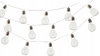 SOLAR GARDEN GARLAND LENGTH 2 + 1.8 M MOZA 10 LED WARM WHITE