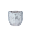KERAMICKÝ OBAL NA KYSNIK 18 x 18 x 17 CM MARMOROVÝ EFEKT *5658