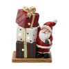 FIGURKA BOŽÍHO HODNOCENÍ - MIKULÁŠ S DÁRKY 29,5 X 15 X 36 CM LED *1445