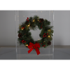 Colier festiv 15 LED 40 CM ROȘU *0271