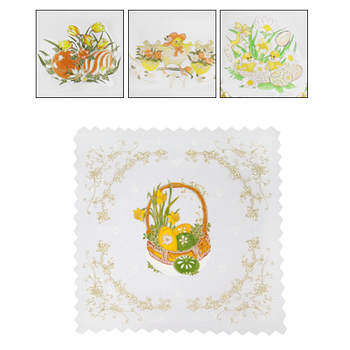 UBRUS 46X46CM VESELÉ VELIKONOCE *4082