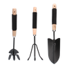 GARDEN TOOLS SET (SHOVEL, FORKS, HOE)