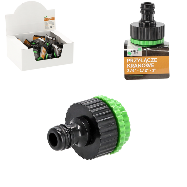 3/4"-1/2"-1" TAP ADAPTOR