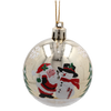 SET OF 24 CHRISTMAS BAUBLES RED, SILVER, GOLD