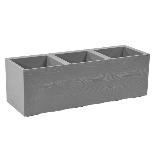 KWIETNIK KARO 900X300MM DESKA RECYCLED SZARY*78466