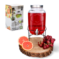 JAR 4 L WITH TAP ON BASE