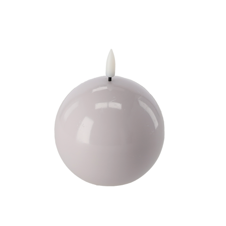 CANDLE DIN WAX LED - BOL 8,5 x 8,5 CM MIX CULOARE *9317