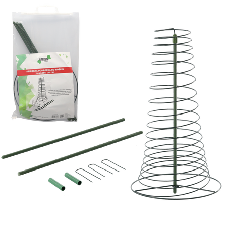 SPIRAL SUPPORT FOR PLANTS LENGTH UP TO 150 CM