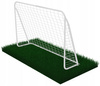 FUTBALOVÁ BRÁNA "CHAMPIONS" S MREŽOU A CIEĽOVOU PODLOŽKOU - 213 x 152 x 75 CM *3401