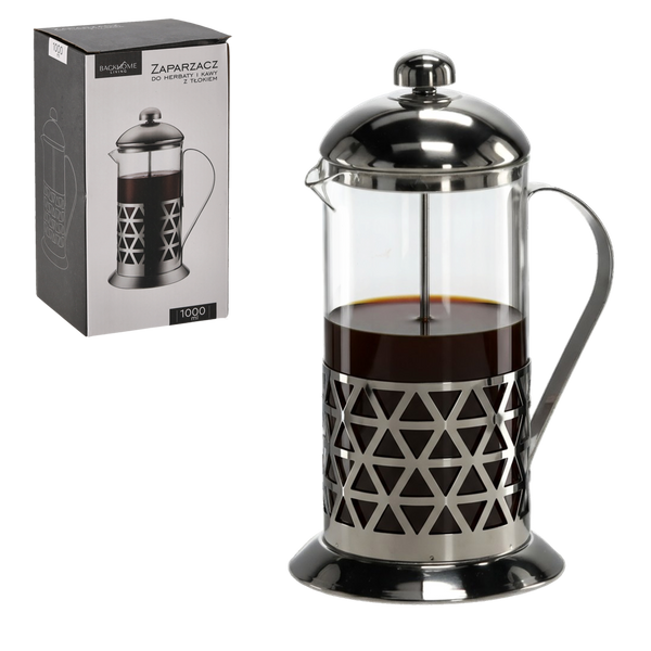 ČAJOVAR A KÁVOVAR 1000 ML S PLOCHOU *1458