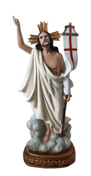 FIGURA JEŽÍŠE VZKŘÍŠENÉHO 30,5 CM *6124