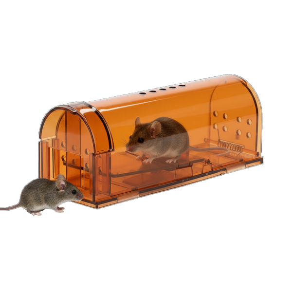 PUŁAPKA NA MYSZY / SZCZURY – ŻYWOŁAPKA  17 x 6,2 x 6,4 CM opak=2szt *4330