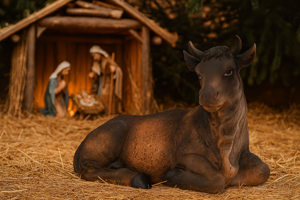 FIGURINE COW 15 x 30 x 20 CM