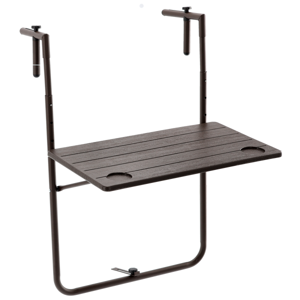 MASA PENTRU BALCON TABLA HANGEE 60 x 64 x 73-78,5-83,5 CULOARE MARO *1039