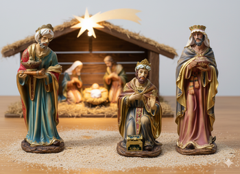 SET THREE KINGS 110 CM