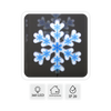 BLUE SNOWFLAKE 40 CM NEON LED COLD WHITE
