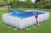 SOLAR COVER FOR RECTANGULAR FRAME POOL 6.40 X 2.74 M - 7.32 X 3.66 M