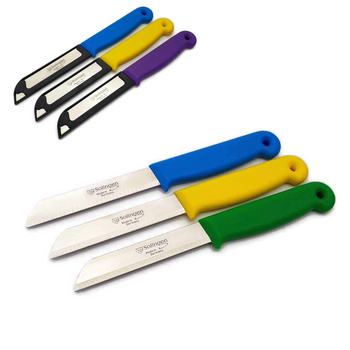 SOLINGEN KNIFE 9 CM SERRATED WITH COVER
