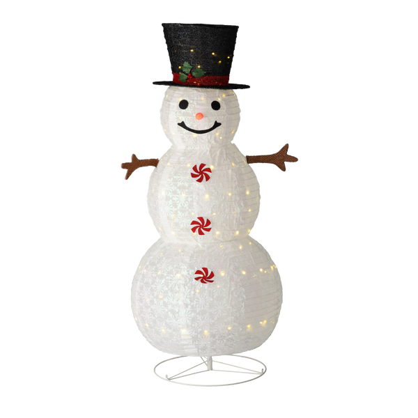 CHRISTMAS DECORATION - SNOWMAN LED 1,5 M 120L IP44
