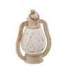 FIGURKA BOŽONÁRNÍ - KERAMICKÝ LAMPION 17,3 X 11,2 X 23,5 CM LED balení=2ks *1322