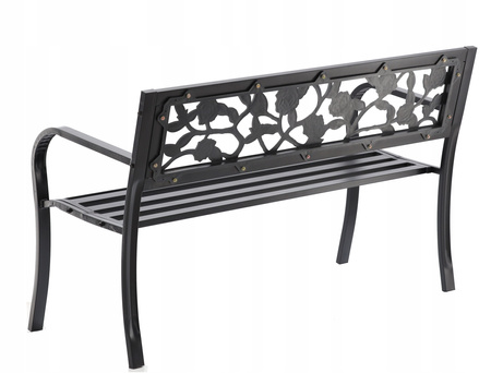 Bancă pentru grădină 125 x 53 x 77 cm *2927