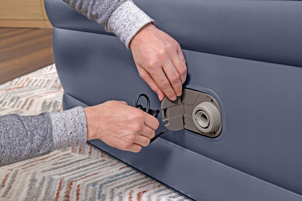 NAFUKOVACÍ MATRAC 203 X 152 X 51 CM S VNÚTRENÝM PUMPOU*6428