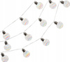 GIRLANDA SOLARNA OGRODOWA DŁ. 2 + 3,8 M LORIS 20 LED OPALOWY ZIMNY BIAŁY *3576