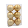 KPL. 6 BOMBEK 6 CM RED / GOLD / SILVER *3863