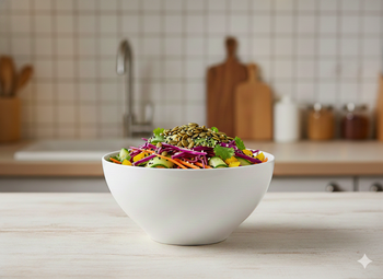 PORCELAIN BOWL 26.6 X 13.3 CM